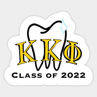 Kappa Kappa Philla (yellow) Sticker